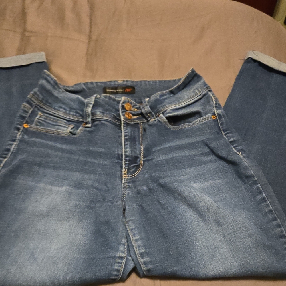 YMI Classic Blue Skinny Jeans for Women